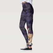 LEGGINGS DAEJA VU Chow (paarse/magenta tones) (Links)