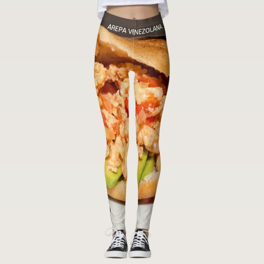 LEGGINGS DE AREPA VENEZOLANA. (Voorkant)