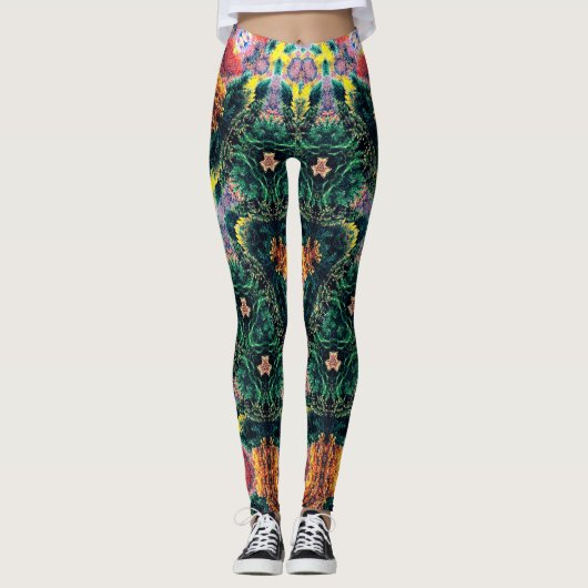 LEGGINGS DE CALEIDOSCOOP VAN HET LEVEN (Voorkant)