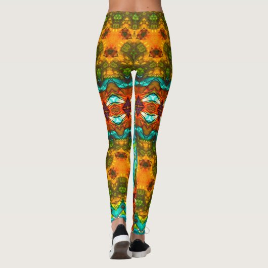 LEGGINGS DE CALEIDOSCOOP VAN HET LEVEN (Achterkant)