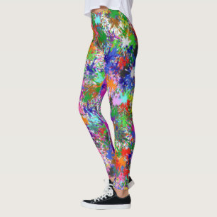 Leggings - de Spletters van de Verf