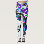 leggings "Deco Cogs" (Voorkant)