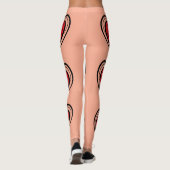 Leggings Depot High Waisted Camouflage & Heart (Achterkant)