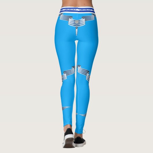 Leggings Design Uruguay (Achterkant)