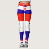 Leggings Designvrouw Kroatië (Voorkant)