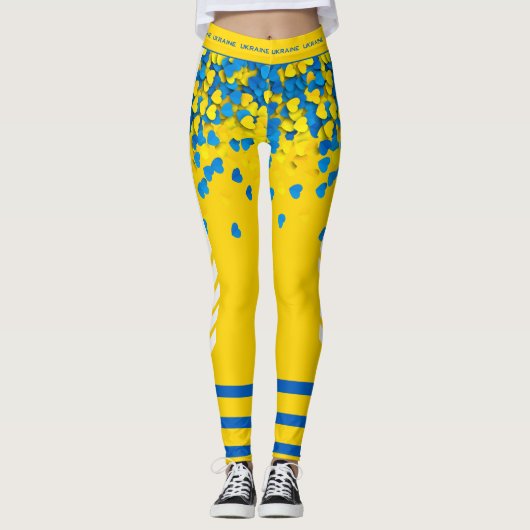 Leggings Designvrouw Oekraïne (Voorkant)