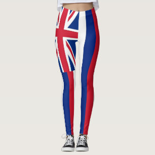 Leggings die de vlag voeren van de staat Hawaii, V