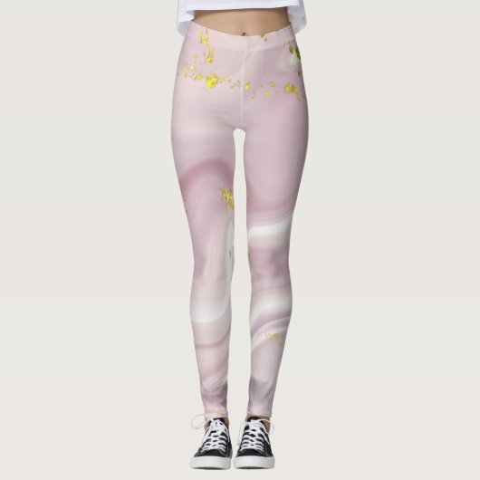 Leggings die een Pop van Kleur aan Uw Wardrobe toe (Voorkant)