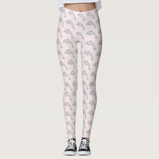 Leggings dolfijnen (Voorkant)