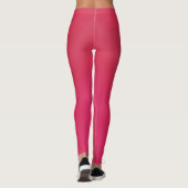 Leggings ~ Donkerroze (Achterkant)