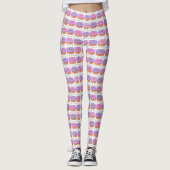 Leggings Donut Pattern (Voorkant)