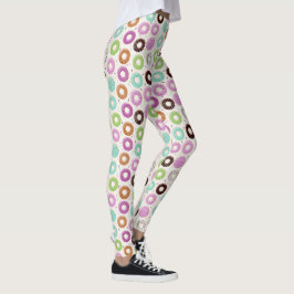 Leggings Donut Pattern
