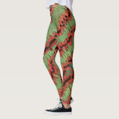 Leggings door BINGALUMDesign "PEAS n PODS" (Links)