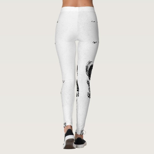 Leggings Een mix van  charme (Achterkant)