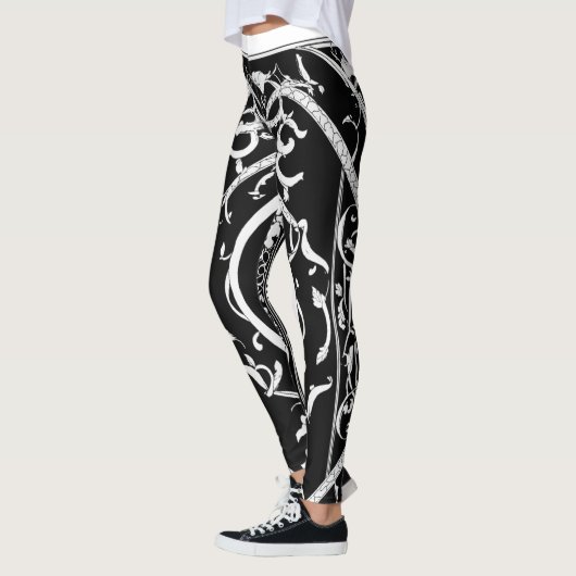Leggings: Elegant niets spoor Leggings (Links)