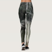 Leggings Erie Oerwoud in zwart-wit (Achterkant)