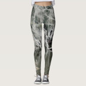 Leggings Erie Oerwoud in zwart-wit (Voorkant)