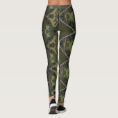 Leggings estilo militar con cortes de cremallera (Achterkant)