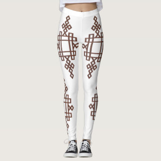 Leggings Ethiopische Habesha Kruis Leggings – Trad