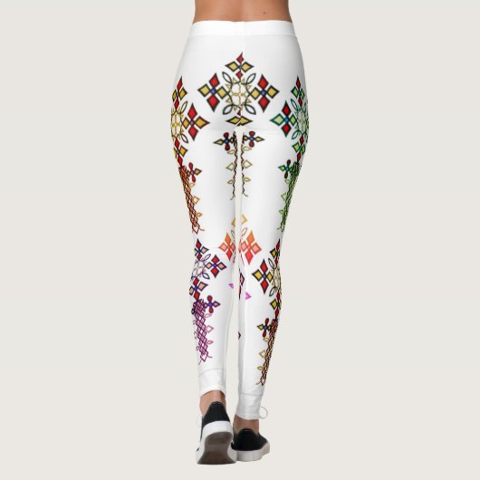 Leggings Ethiopische kruising (Achterkant)