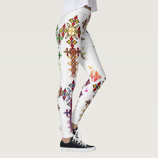 Leggings Ethiopische kruising (Rechts)