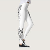 Leggings Exclusief design.Schaalt zwart-wit. (Rechts)