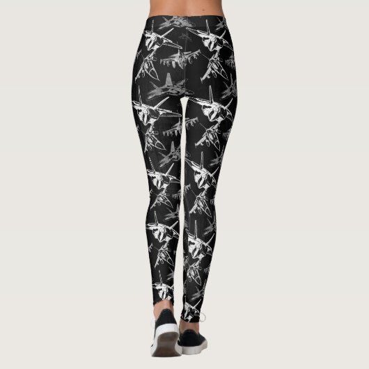 Leggings F-22 en F-16 (Achterkant)