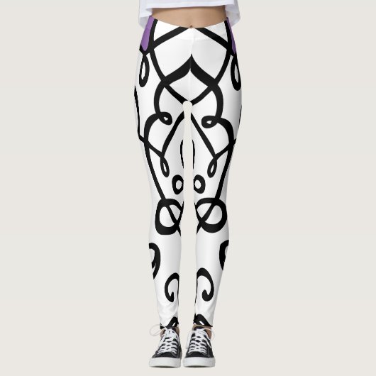 Leggings fancy zuigers (Voorkant)