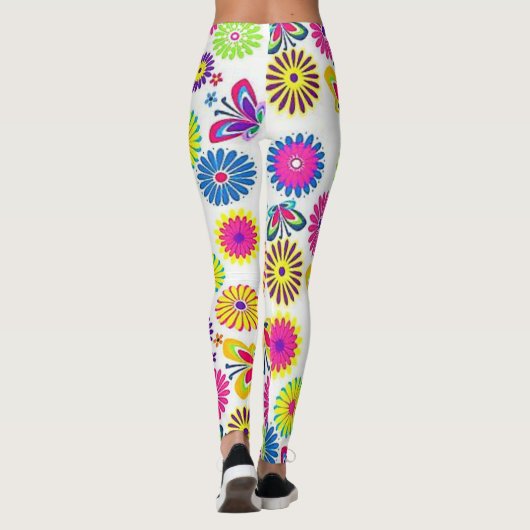 Leggings Floral (Achterkant)