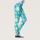 Leggings/Floral Daisies Leggings (Rechts)
