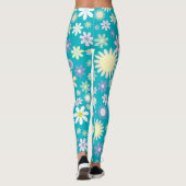 Leggings/Floral Daisies Leggings (Achterkant)