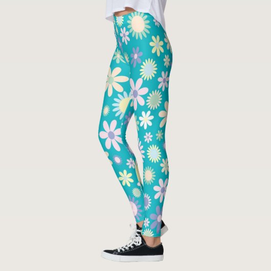 Leggings/Floral Daisies Leggings (Links)