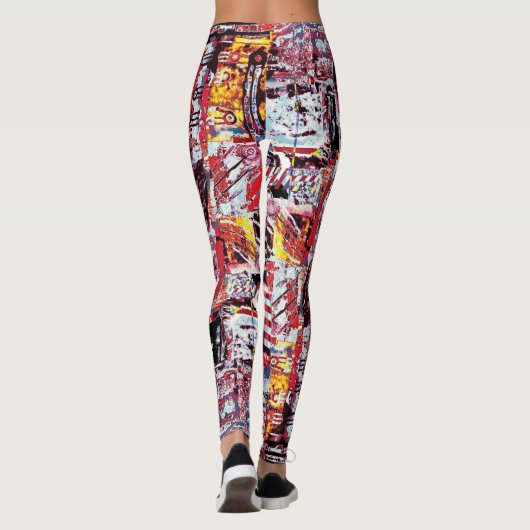 Leggings – Fragmented Pulse (Achterkant)