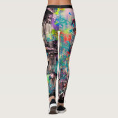 Leggings Franse kwartaal (Achterkant)