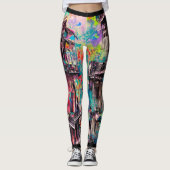 Leggings Franse kwartaal (Voorkant)
