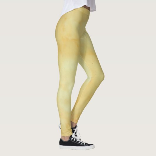 Leggings geel goud ontwerp (Rechts)