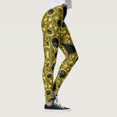 Leggings ~ geel zwart ~ Origineel (Rechts)