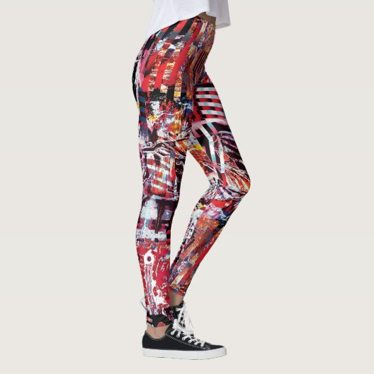 Leggings – Gefragmenteerde Puls (Rechts)