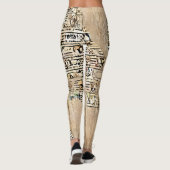 Leggings geïnspireerd door Egyptische elegantie (Achterkant)