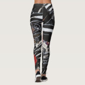 Leggings geïnspireerde muzikant (Achterkant)