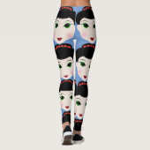LEGGINGS GEISHA GIRL PANTS (Achterkant)