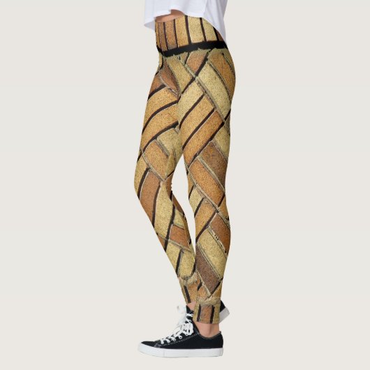 Leggings - Geweven baksteenpatroon (Links)