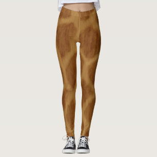 Leggings Giraffe Afdrukpatroon