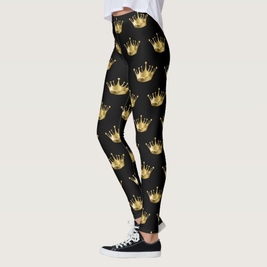 Leggings-goudkroon voor vrouwen leggings (Links)
