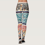 Leggings Grieks Sleutelafdruk (Achterkant)