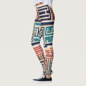 Leggings Grieks Sleutelafdruk (Links)
