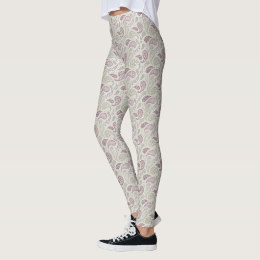 Leggings grijs-Redwood Paisley Pattern (Links)