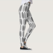 Leggings grijze Patroonkleurige vormen (Rechts)