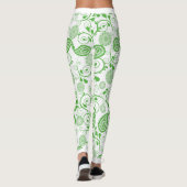 Leggings groen ontwerp (Achterkant)