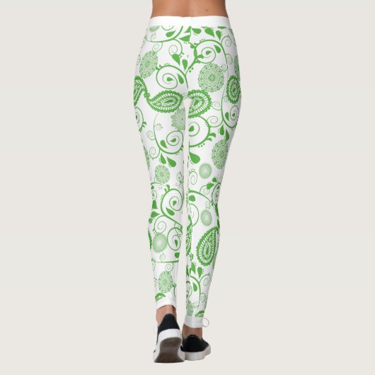 Leggings groen ontwerp (Achterkant)